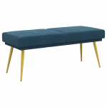 Kahekordne pink Sinine 120 x 45 x 46 cm Samet