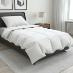 Suletekk FULDA 155 x 220 cm Suvi 100 GSM 90% Hanesule Valge