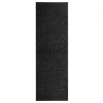 Uksematt pestav, must, 60 x 180 cm