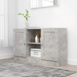 Puhvetkapp, betoonhall 120 x 30,5 x 70 cm tehispuit