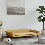 Koeravoodi, pruun,100 x 50 x 21 cm, samet