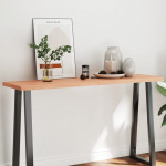Lauaplaat, helepruun, 140 x 40 x (2-4) cm, t&ouml;&ouml;deldud t&auml;ispuit