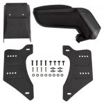 Auto k&auml;etugi, universaalne, must, 13 x 33 x (33-53) cm, abs