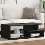 Diivanilaud, must, 102x55x35cm, tehispuit