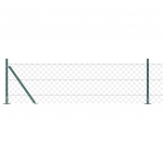 Ahela link aed postidega roheline 0.4 x 10 m teras