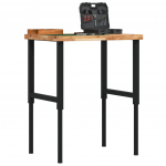 T&ouml;&ouml;laud, 80 x 60 x (73-99,5) cm, akaatsiapuit, ristk&uuml;lik