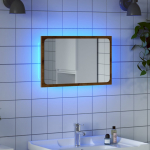 Vannitoapeegel LED valgusega k&auml;sit&ouml;&ouml;tamm 60x8,5x38 cm