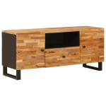 Telerikapp riiuliga pruun 105 x 33 x 46 cm tugev mango puu