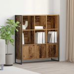 Raamaturiiul 2 tk Vana puit 99,5 x 30 x 108 cm Tehispuit