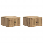 Seinale kinnitatav &ouml;&ouml;tis 2 pcs Artisan tamm 33 x 34,5 x 20 cm