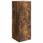 Seinale kinnitatav kapp Suitsutatud tamm 33 x 34,5 x 90 cm