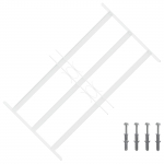 Turva grill akendele 3 risttalaga 3 pcs 43-74 cm