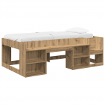Laste voodiraam koos ladustamisega Artisan tamm 90 x 200 cm
