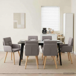 S&ouml;&ouml;gitoa Toolid 6 pcs kangas Pruunikashall 60 x 56 x 96 cm