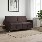 Sohva koos hoiuruumiga Tume pruun 172 x 78 x 87 cm Pol&uuml;ester