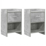 &Ouml;&ouml;kapid 2 pcs Betoonhall 40 x 30 x 60 cm Tehispuit