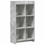 Raamatukapp Betoonhall 59 x 30 x 111 cm Tehispuit