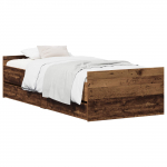 Voodi raam Vana puit 90 x 200 cm Tehispuit