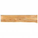 Lauaplaat, naturaalse servaga, 160 x 40 x 3,8 cm, mangopuit