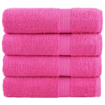Premium-klassi k&auml;ter&auml;tikud SOLUND 4 tk roosad 50 x 100 cm 600 g/m&sup2;