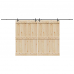 Liugukse tarvikute komplekt 427 cm terasest, must