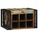Veepudeli riiul 2 tk 46 x 35 x 27,5 cm tugev taastatud puit