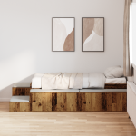 LadustamisVoodiraam vana puit 100x200 cm
