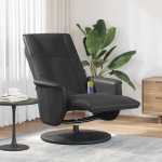 P&ouml;&ouml;rlev massaažire Cliner Must 71 x 90 x 105 cm Kunstnahk