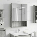 Vannitoa peeglikapp Hall Sonoma 50 x 14,5 x 70 cm Tehispuit