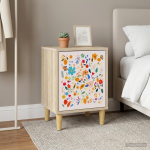 &Ouml;&ouml;lambi kapp MAINZ Sonoma tamm 36 x 33 x 50 cm Tehispuit