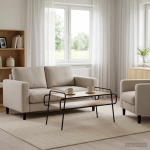 Kohvilaud Artisan tamm 100 x 50 x 51 cm Tehispuit