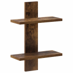 Seinariiul suitsutatud tamm 30 x 13.5 x 43 cm kunstpuit