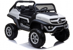 Mercedes Unimog Laste Elektriauto Valge