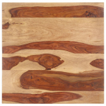 Lauaplaat tugevast india roosipuust 25&ndash;27 mm 70 x 70 cm