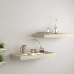 Seinariiulid, 2 tk, tammev&auml;rvi, 50 x 23 x 3,8 cm mdf