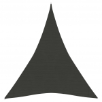 P&auml;ikesepuri 160 g/m&sup2; antratsiithall 3x4x4 m HDPE