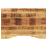 Kumerusega lauaplaat, 100x60x2,5 cm, t&ouml;&ouml;tlemata mangopuit