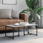 Diivanilaud, hall sonoma tamm, 90x50x35cm, tehispuit