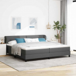 Vedruvoodi madratsiga madratsiga tumehall 200 x 200 cm kangas