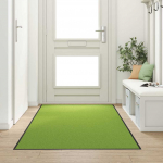 Uksematt muu roheline ja must 120 x 250 cm pol&uuml;amiid ja pvc