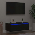 TELERIALUS LED-TULEDEGA, MUST TAMM, 75X35,5X25 CM