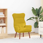 Tugitool Kollane 69 x 74 x 93 cm Samet