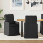 S&ouml;&ouml;gitoa Toolid 2 tk Must 57 x 67 x 98 cm kangas