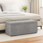 Tumba helehall 101 x 41 x 40 cm samet ja t&ouml;&ouml;deldud puit