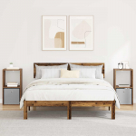 &Ouml;&ouml;kapp sahtliga 2 pcs Vana puit 35 x 32 x 68,5 cm Tehispuit