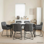 S&ouml;&ouml;gitoa Toolid 6 pcs Samet Tumehall 59 x 56,5 x 86 cm