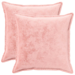 Diivanipadi 2 pcs HOUTEN Roosa 55 x 55 cm Flanell