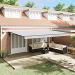 Varikatus koos manuaalne antratsiit 6 &times; 3,5 m metall