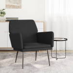 Tugitool, must, 62 x 79 x 79 cm, samet