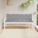 Aiapingi istmepadjad 2 tk, hall, 180x50x7 cm, oxford-kangas